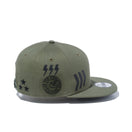 Youth 9FIFTY バックサテン マルチプリント オリーブ × ブラック - 12541000-YTH | NEW ERA ニューエラ公式オンラインストア
