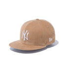 Youth 9FIFTY ニューヨーク・ヤンキース マイクロコーデュロイ ベージュ - 12854211-YTH | NEW ERA ニューエラ公式オンラインストア