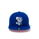 Youth 9FIFTY ドラえもん ライトロイヤル ピンクアンダーバイザー - 13056164-YTH | NEW ERA ニューエラ公式オンラインストア