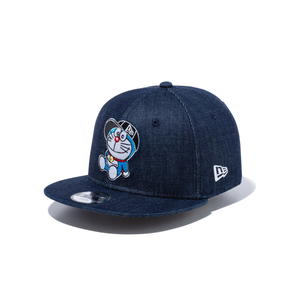 Youth 9FIFTY ドラえもん インディゴデニム - 13056165-YTH | NEW ERA ニューエラ公式オンラインストア
