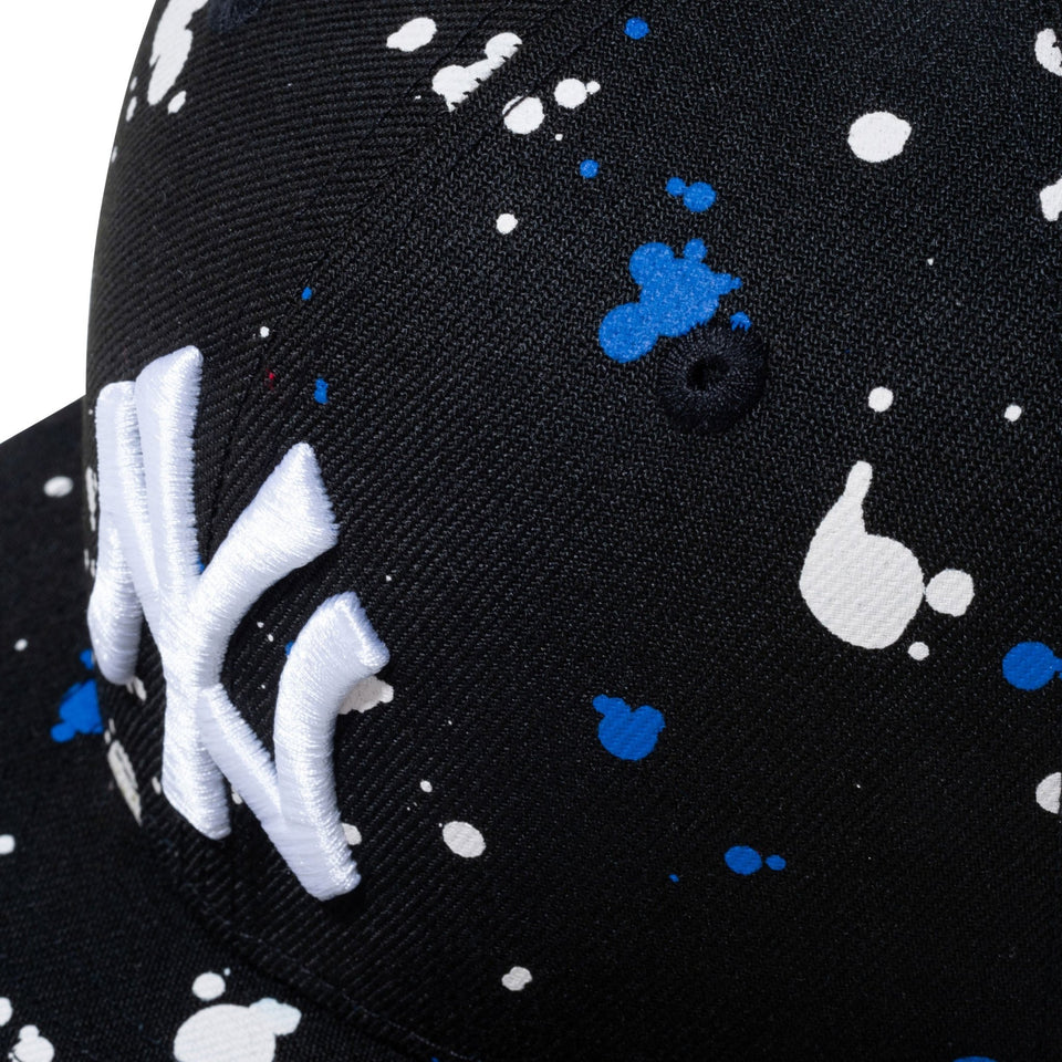 Youth 9FIFTY スプラッシュプリント ニューヨーク・ヤンキース ブラック - 13058798-YTH | NEW ERA ニューエラ公式オンラインストア