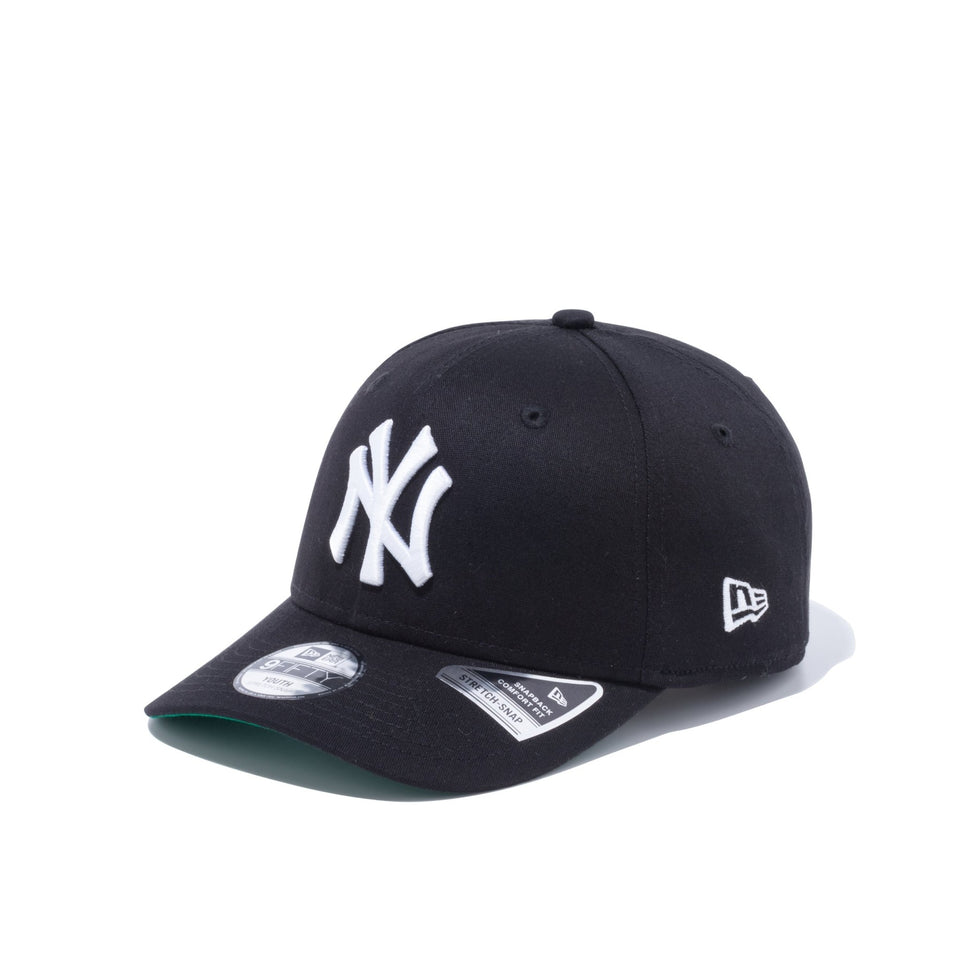 Youth 9FIFTY ストレッチスナップ ニューヨーク・ヤンキース ブラック - 13327482-YTH | NEW ERA ニューエラ公式オンラインストア