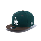 Youth 9FIFTY Beef and Broccoli ロサンゼルス・ドジャース ダークグリーン ウォルナットバイザー - 13762767-YTH | NEW ERA ニューエラ公式オンラインストア