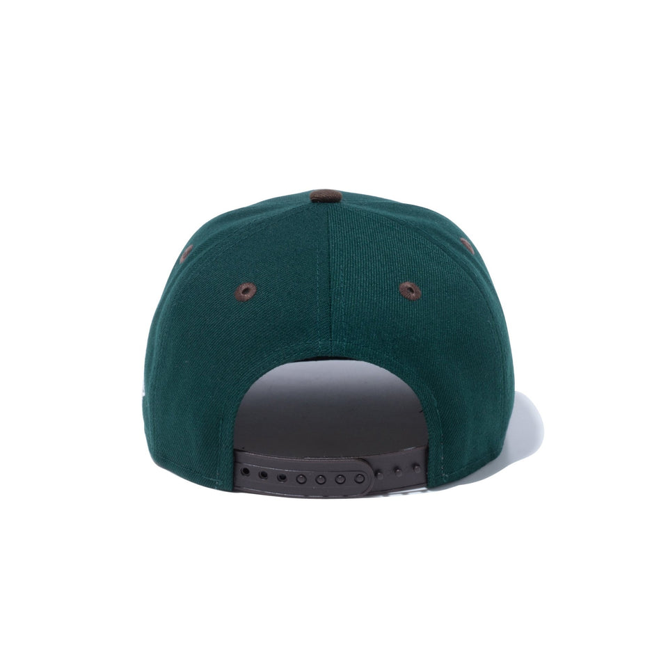 Youth 9FIFTY Beef and Broccoli ロサンゼルス・ドジャース ダークグリーン ウォルナットバイザー - 13762767-YTH | NEW ERA ニューエラ公式オンラインストア