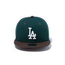 Youth 9FIFTY Beef and Broccoli ロサンゼルス・ドジャース ダークグリーン ウォルナットバイザー - 13762767-YTH | NEW ERA ニューエラ公式オンラインストア