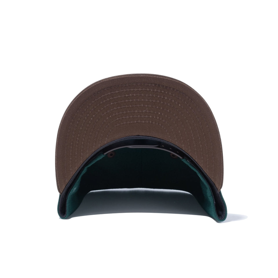 Youth 9FIFTY Beef and Broccoli ロサンゼルス・ドジャース ダークグリーン ウォルナットバイザー - 13762767-YTH | NEW ERA ニューエラ公式オンラインストア