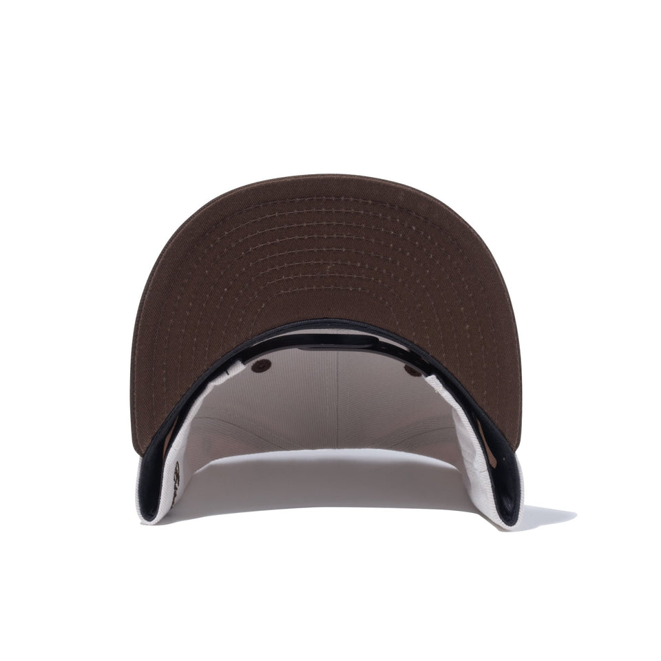 Youth 9FIFTY Classic Logo クラシックロゴ クラシックロゴ ストーン ウォルナットバイザー - 13762776-YTH | NEW ERA ニューエラ公式オンラインストア
