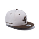 Youth 9FIFTY Classic Logo クラシックロゴ クラシックロゴ ストーン ウォルナットバイザー - 13762776-YTH | NEW ERA ニューエラ公式オンラインストア