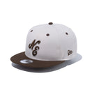 Youth 9FIFTY Classic Logo クラシックロゴ クラシックロゴ ストーン ウォルナットバイザー - 13762776-YTH | NEW ERA ニューエラ公式オンラインストア