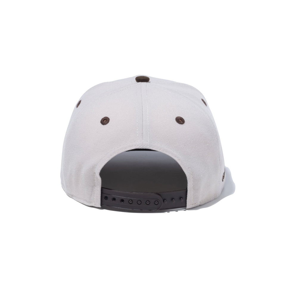 Youth 9FIFTY Classic Logo クラシックロゴ クラシックロゴ ストーン ウォルナットバイザー - 13762776-YTH | NEW ERA ニューエラ公式オンラインストア