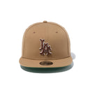 Youth 9FIFTY Cooperstown クーパーズタウン ロサンゼルス・エンゼルス カーキ - 13517646-YTH | NEW ERA ニューエラ公式オンラインストア