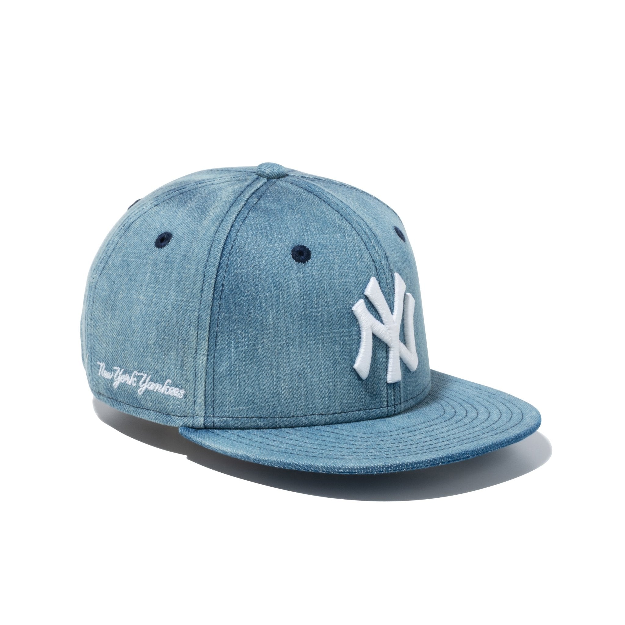 Youth 9FIFTY Denim ニューヨーク・ヤンキース ウォッシュドデニム × スノーホワイト