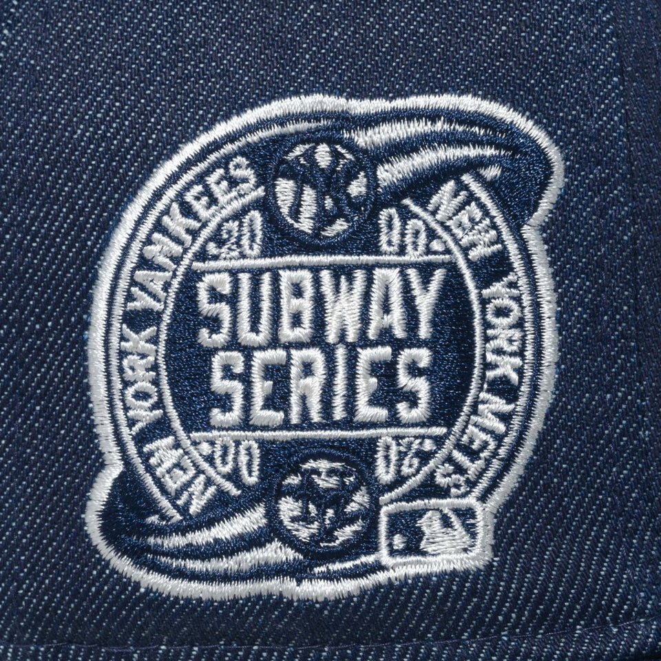 Youth 9FIFTY Denim ニューヨーク・ヤンキース Subway Series インディゴデニム - 14111883-YTH | NEW ERA ニューエラ公式オンラインストア