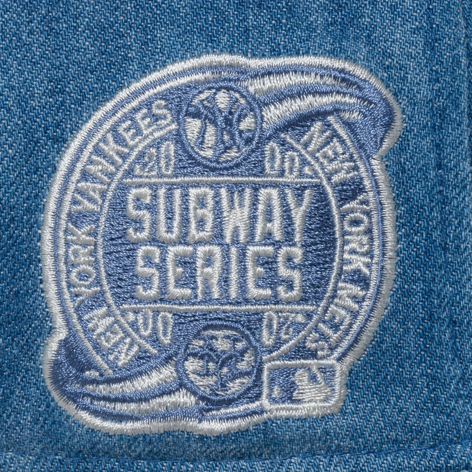 Youth 9FIFTY Denim ニューヨーク・メッツ Subway Series ウォッシュドデニム - 14111887-YTH | NEW ERA ニューエラ公式オンラインストア