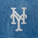 Youth 9FIFTY Denim ニューヨーク・メッツ Subway Series ウォッシュドデニム - 14111887-YTH | NEW ERA ニューエラ公式オンラインストア