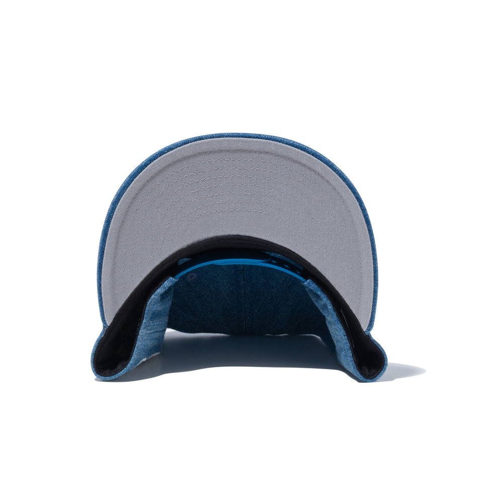 Youth 9FIFTY Denim ニューヨーク・メッツ Subway Series ウォッシュドデニム - 14111887-YTH | NEW ERA ニューエラ公式オンラインストア