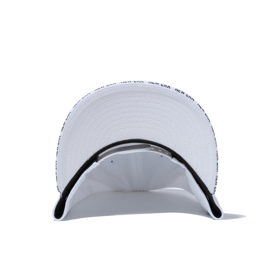 Youth 9FIFTY Diamond Era ボックスロゴ ホワイト サンドイッチバイザー - 13517652-YTH | NEW ERA ニューエラ公式オンラインストア