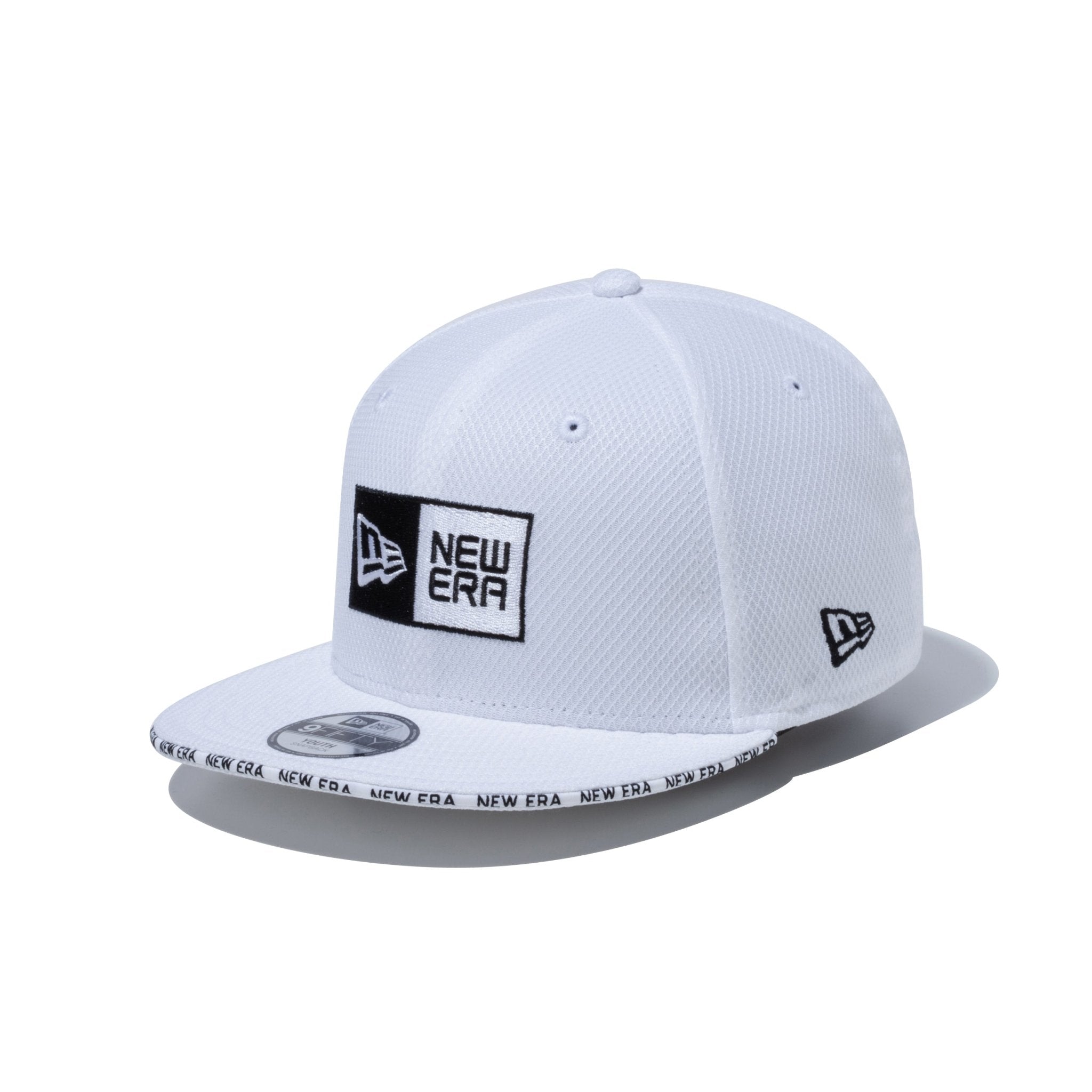 Youth 9FIFTY Diamond Era ボックスロゴ ホワイト サンドイッチ 