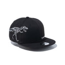 Youth 9FIFTY Dinosaur ティラノサウルス サイド ブラック - 14111878-YTH | NEW ERA ニューエラ公式オンラインストア