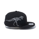 Youth 9FIFTY Dinosaur ティラノサウルス サイド ブラック - 14111878-YTH | NEW ERA ニューエラ公式オンラインストア
