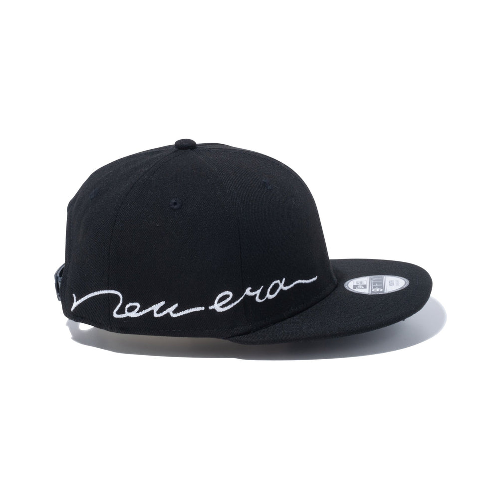 Youth 9FIFTY Essential エッセンシャル スクリプトロゴ ブラック - 13762770-YTH | NEW ERA ニューエラ公式オンラインストア