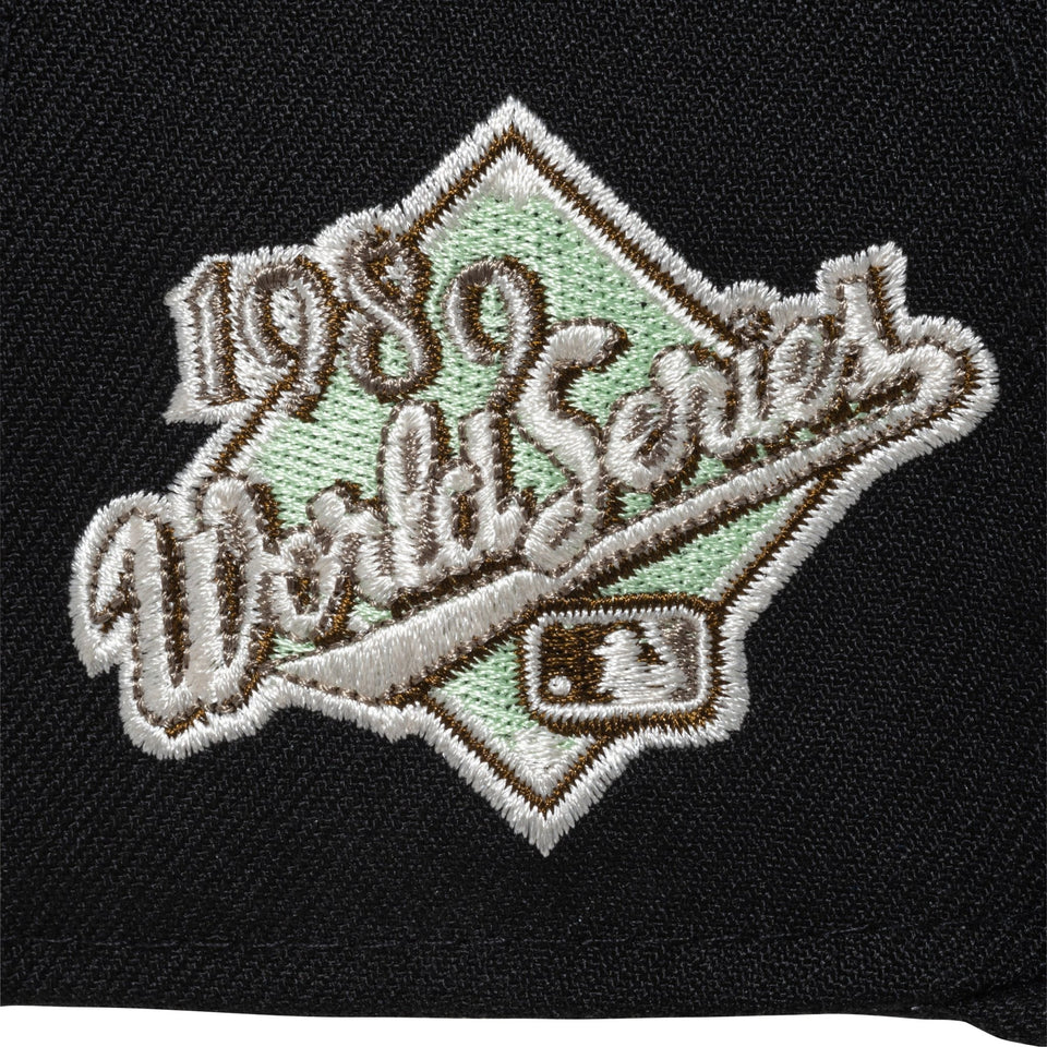 Youth 9FIFTY Gelato オークランド・アスレチックス ブラック ライトグリーンバイザー - 13517619-YTH | NEW ERA ニューエラ公式オンラインストア