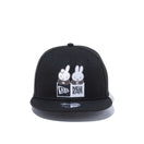 Youth 9FIFTY miffy ミッフィー ボックスロゴ ブラック - 13327472-YTH | NEW ERA ニューエラ公式オンラインストア