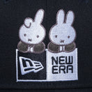 Youth 9FIFTY miffy ミッフィー ボックスロゴ ブラック - 13327472-YTH | NEW ERA ニューエラ公式オンラインストア