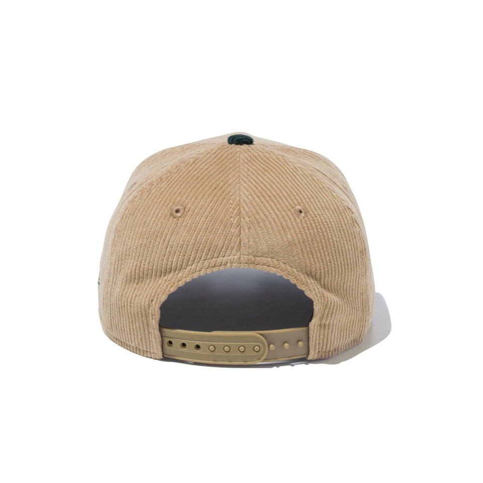 Youth 9FIFTY MLB Corduroy コーデュロイ ロサンゼルス・ドジャース ベージュ ダークグリーンバイザー - 13762768-YTH | NEW ERA ニューエラ公式オンラインストア