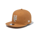 Youth 9FIFTY MLB Duck Canvas ダックキャンバス ニューヨーク・メッツ ライトブロンズ - 13517636-YTH | NEW ERA ニューエラ公式オンラインストア
