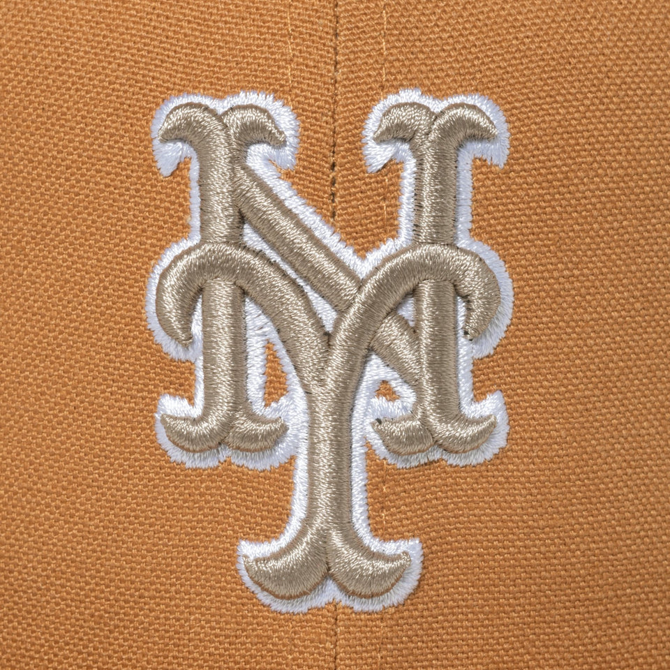 Youth 9FIFTY MLB Duck Canvas ダックキャンバス ニューヨーク・メッツ ライトブロンズ - 13517636-YTH | NEW ERA ニューエラ公式オンラインストア