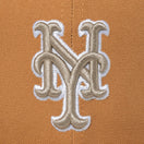 Youth 9FIFTY MLB Duck Canvas ダックキャンバス ニューヨーク・メッツ ライトブロンズ - 13517636-YTH | NEW ERA ニューエラ公式オンラインストア