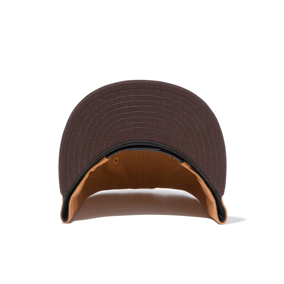 Youth 9FIFTY MLB Duck Canvas ダックキャンバス ロサンゼルス・ドジャース ライトブロンズ ブラウンスウェードバイザー - 13517645-YTH | NEW ERA ニューエラ公式オンラインストア
