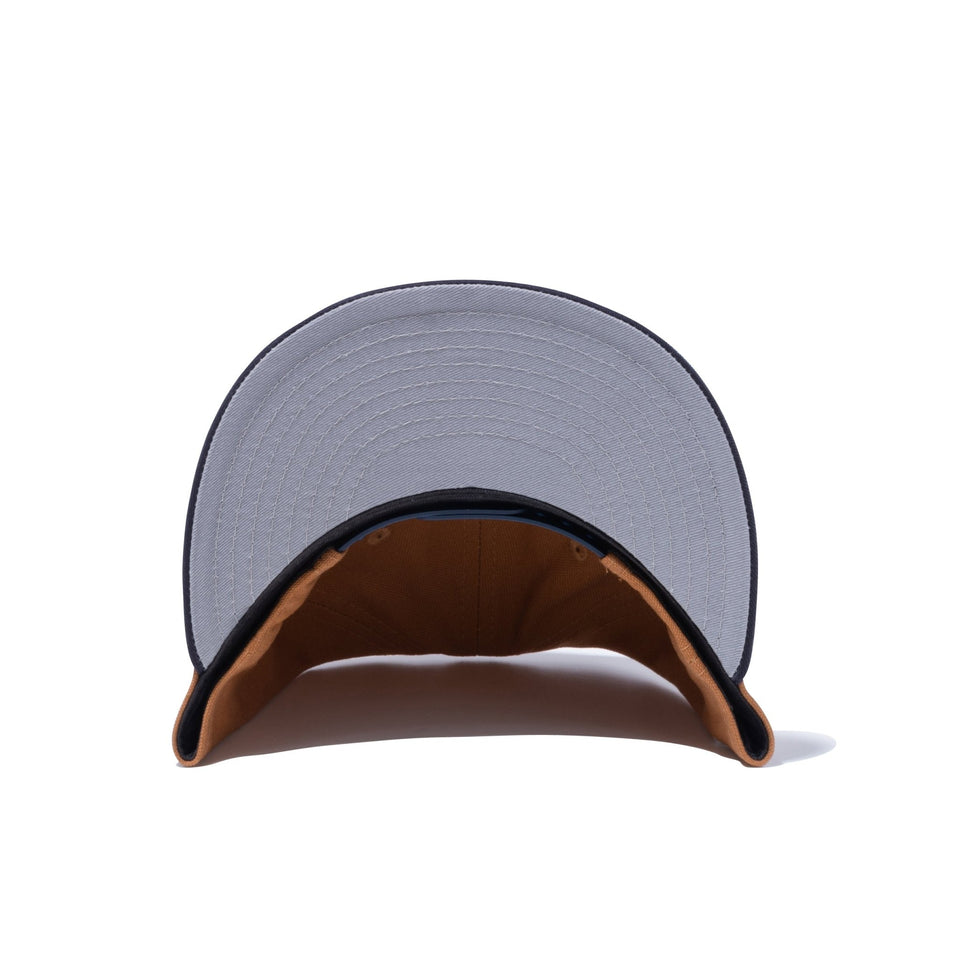 Youth 9FIFTY MLB Duck Canvas ダックキャンバス ニューヨーク・ヤンキース ライトブロンズ ネイビーバイザー - 13762760-YTH | NEW ERA ニューエラ公式オンラインストア