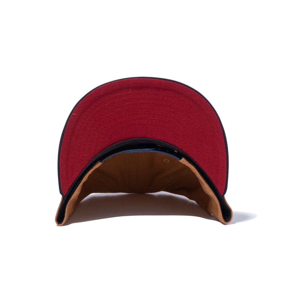 Youth 9FIFTY MLB Duck Canvas ダックキャンバス シカゴ・カブス ライトブロンズ ネイビーバイザー - 13762778-YTH | NEW ERA ニューエラ公式オンラインストア