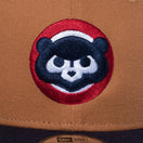 Youth 9FIFTY MLB Duck Canvas ダックキャンバス シカゴ・カブス ライトブロンズ ネイビーバイザー - 13762778-YTH | NEW ERA ニューエラ公式オンラインストア