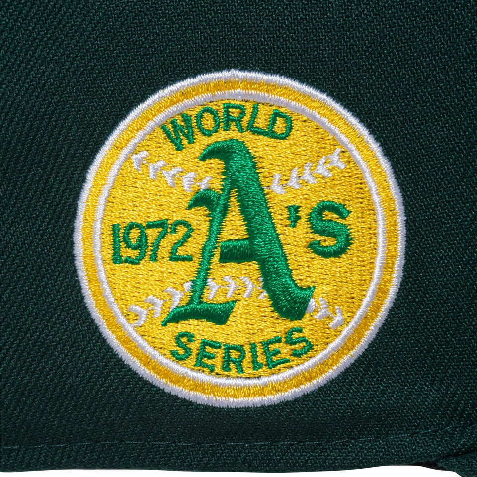 Youth 9FIFTY MLB Side Patch オークランド・アスレチックス ダークグリーン - 13517617-YTH | NEW ERA ニューエラ公式オンラインストア