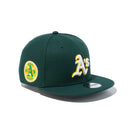 Youth 9FIFTY MLB Side Patch オークランド・アスレチックス ダークグリーン - 13517617-YTH | NEW ERA ニューエラ公式オンラインストア