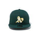 Youth 9FIFTY MLB Side Patch オークランド・アスレチックス ダークグリーン - 13517617-YTH | NEW ERA ニューエラ公式オンラインストア