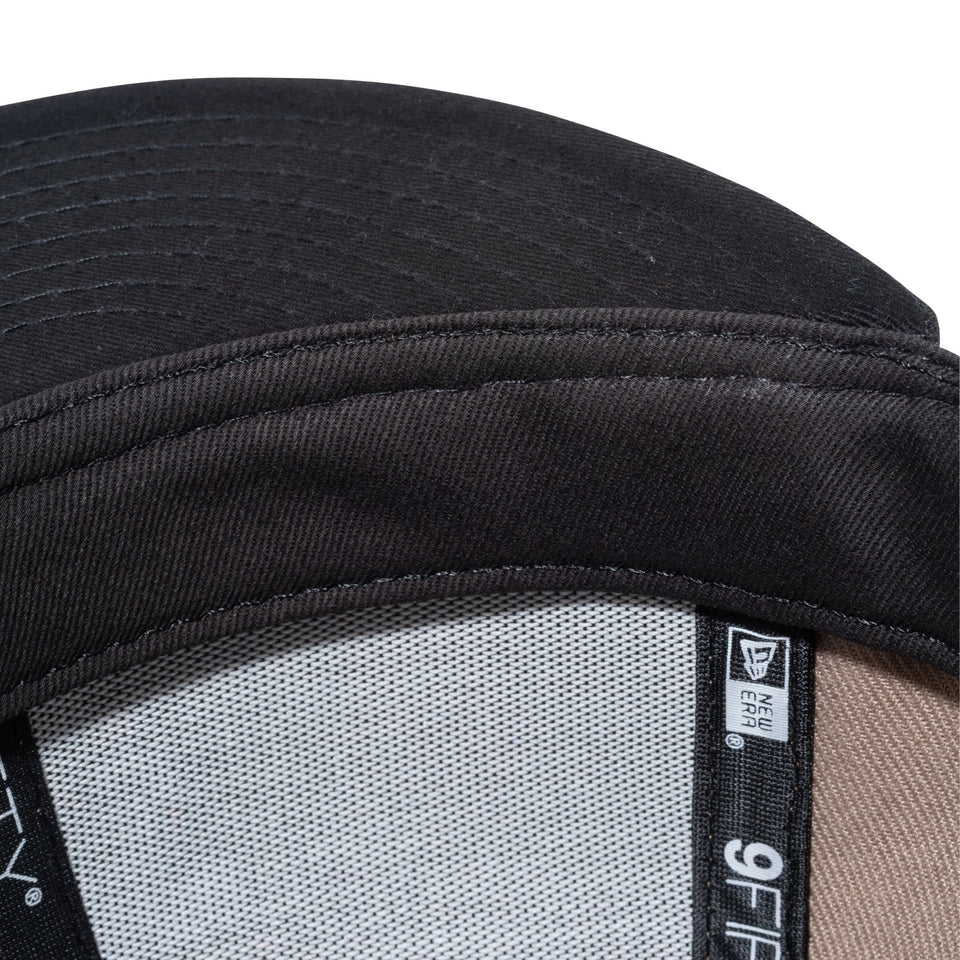 Youth 9FIFTY NBA Custom シカゴ・ブルズ ブリティッシュカーキ ブラックバイザー - 13517657-YTH | NEW ERA ニューエラ公式オンラインストア