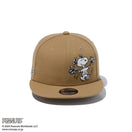 Youth 9FIFTY PEANUTS ピーナッツ スヌーピー クロームホワイト カーキ - 14124287-YTH | NEW ERA ニューエラ公式オンラインストア