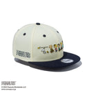 Youth 9FIFTY PEANUTS ピーナッツ フレンズ クロームホワイト ネイビーバイザー - 14124288-YTH | NEW ERA ニューエラ公式オンラインストア