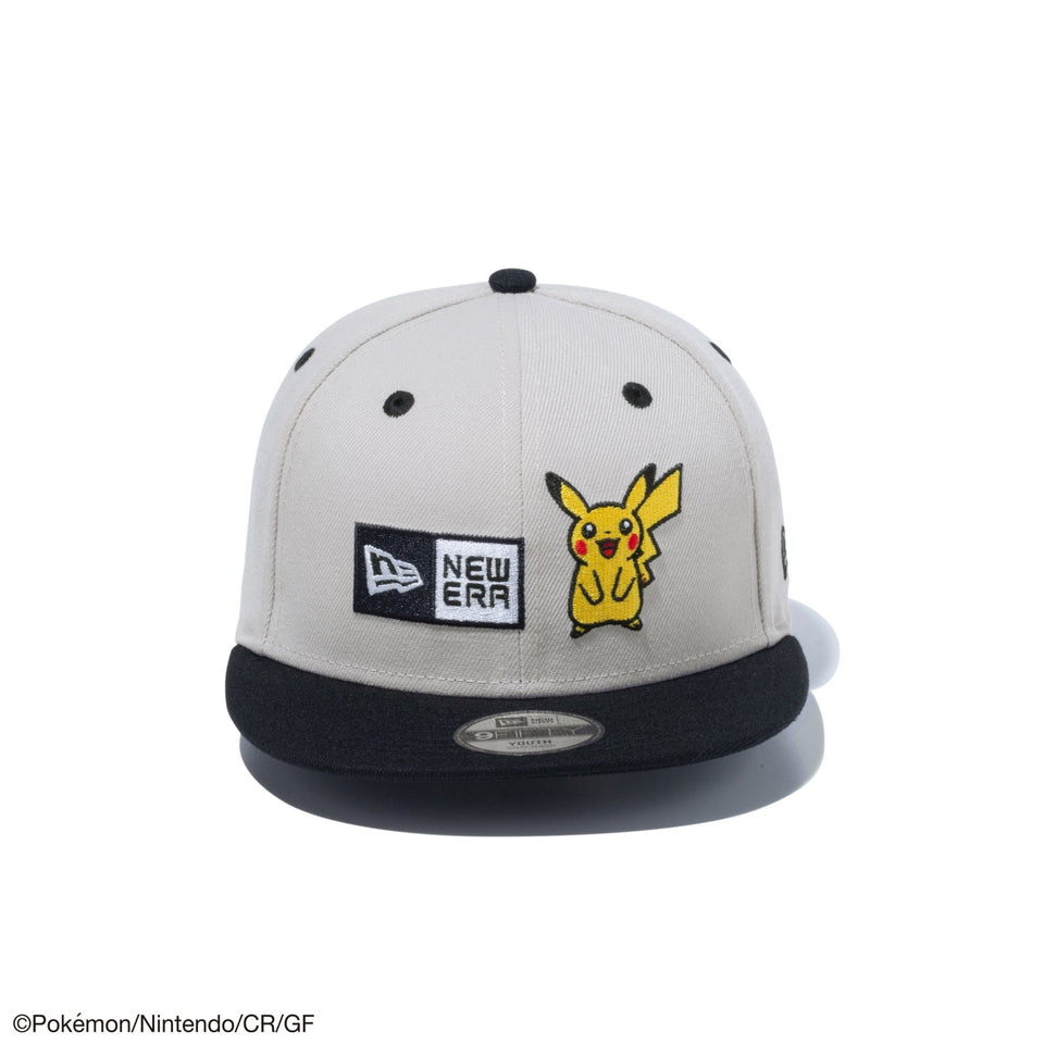 Youth 9FIFTY Pokémon ポケモン ピカチュウ ボックスロゴ ストーン ブラックバイザー - 14124285-YTH | NEW ERA ニューエラ公式オンラインストア