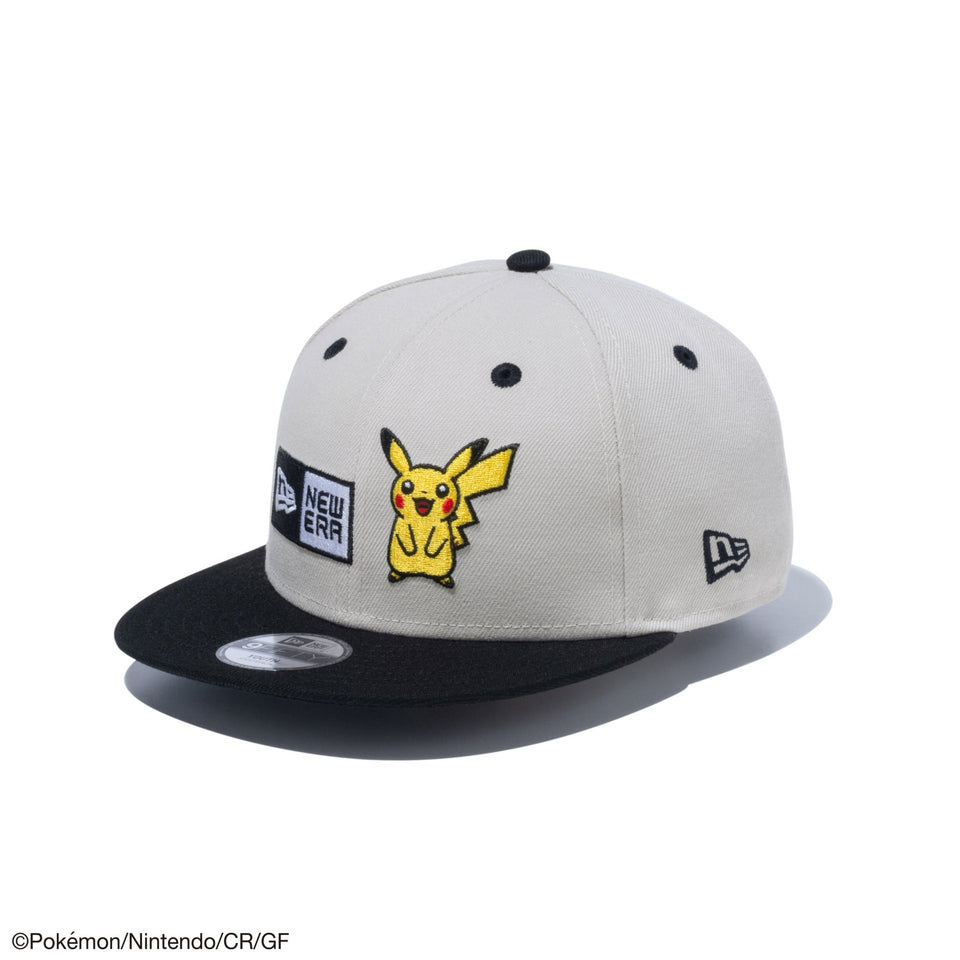 Youth 9FIFTY Pokémon ポケモン ピカチュウ ボックスロゴ ストーン ブラックバイザー - 14124285-YTH | NEW ERA ニューエラ公式オンラインストア