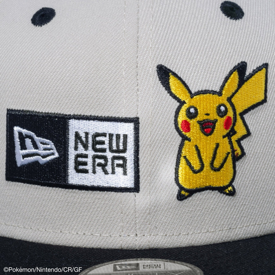 Youth 9FIFTY Pokémon ポケモン ピカチュウ ボックスロゴ ストーン ブラックバイザー - 14124285-YTH | NEW ERA ニューエラ公式オンラインストア