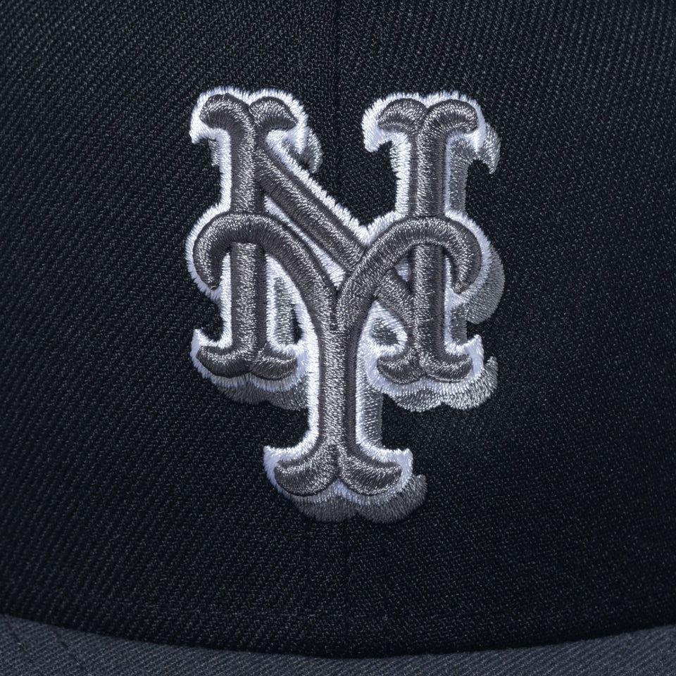 キッズ Youth 9FIFTY SHADOW ニューヨーク・メッツ ブラック