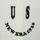 Youth 9FIFTY Smile US NEW ERA 1920 クロームホワイト ブラックバイザー - 13517615-YTH | NEW ERA ニューエラ公式オンラインストア