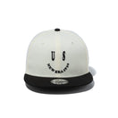 Youth 9FIFTY Smile US NEW ERA 1920 クロームホワイト ブラックバイザー - 13517615-YTH | NEW ERA ニューエラ公式オンラインストア