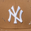 Youth 9FIFTY Splash Embroidery ニューヨーク・ヤンキース ウィート - 13762757-YTH | NEW ERA ニューエラ公式オンラインストア