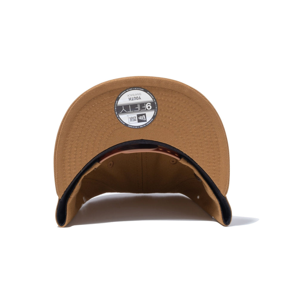 Youth 9FIFTY Splash Embroidery ニューヨーク・ヤンキース ウィート - 13762757-YTH | NEW ERA ニューエラ公式オンラインストア
